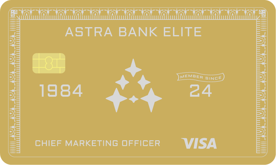 AstraBanq Gold Card